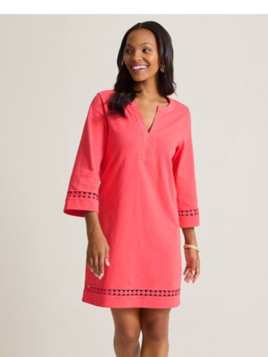 Tommy Bahama Dresses & Skirts - Tommy Bahama Sunset Harbor Long Sleeve Dress - Melon Berry (S)